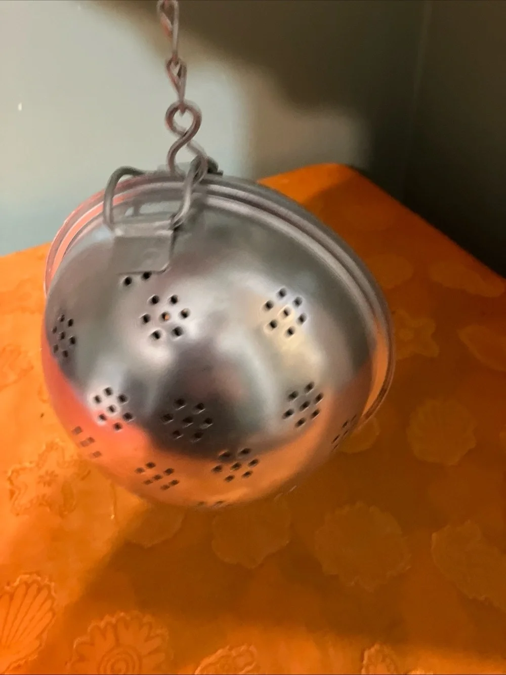 Vintage Aluminum Rice Ball Mold Aluminum Tea Ball Infuser Basket
